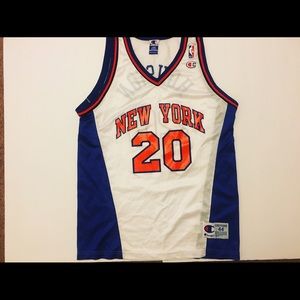 New York Knicks Allen Houston jersey
